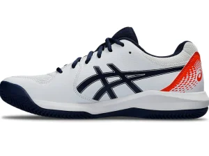 ASICS Tennisschoenen | Tennis>GEL-DEDICATE 8 CLAY White/Blue Expanse