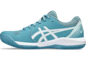 ASICS Tennisschoenen | Tennis>GEL-DEDICATE 8 CLAY Gris Blue/White