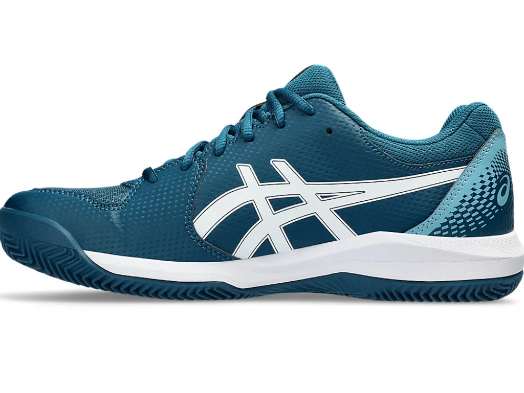 geldedicate__clay_3-4.webp ASICS Tennisschoenen | Tennis>GEL-DEDICATE 8 CLAY Restful Teal/White