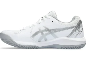 ASICS Tennisschoenen | Tennis>GEL-DEDICATE 8 CLAY White/Pure Silver