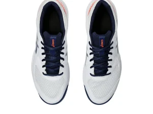 ASICS Tennisschoenen | Tennis>GEL-DEDICATE 8 CLAY White/Blue Expanse