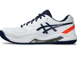 ASICS Tennisschoenen | Tennis>GEL-DEDICATE 8 CLAY White/Blue Expanse