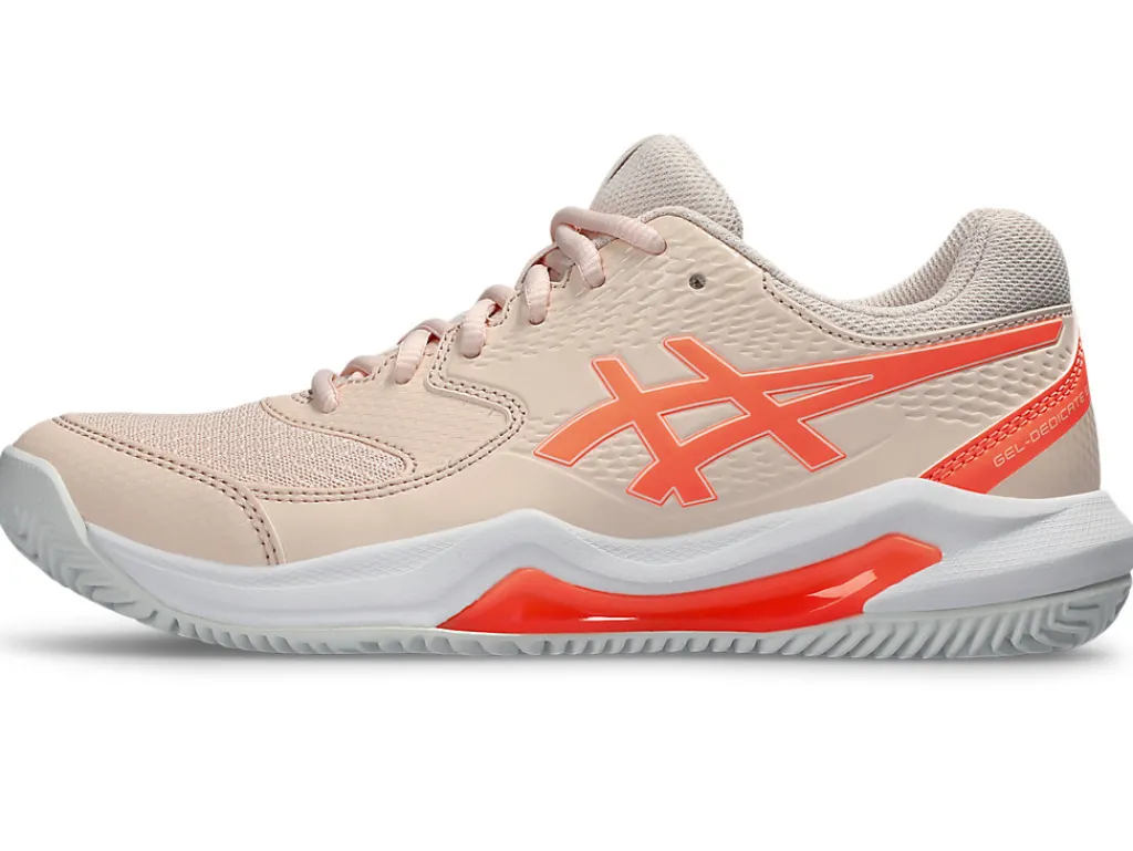 geldedicate__clay_7.webp ASICS Tennisschoenen | Tennis>GEL-DEDICATE 8 CLAY Pearl Pink/Sun Coral