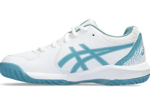 ASICS Tennisschoenen | Tennis>GEL-DEDICATE 8 GS White/Gris Blue