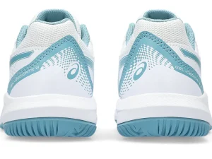 ASICS Tennisschoenen | Tennis>GEL-DEDICATE 8 GS White/Gris Blue
