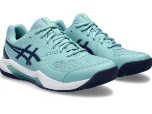 ASICS Padel | Padel>GEL-DEDICATE 8 PADEL Teal Tint/Thunder Blue