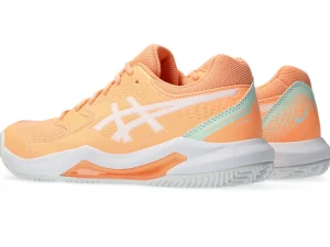 ASICS Padel | Padel>GEL-DEDICATE 8 PADEL Bright Sunstone/White