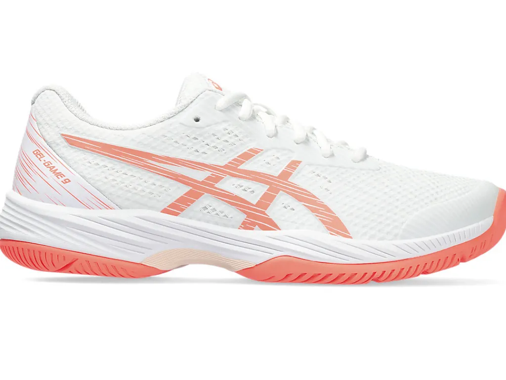 gelgame__0-3.webp ASICS Tennisschoenen | Tennis>GEL-GAME 9 White/Sun Coral