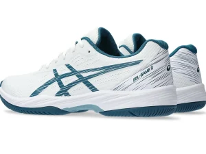 ASICS Tennisschoenen | Tennis>GEL-GAME 9 White/Restful Teal