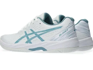 ASICS Tennisschoenen | Tennis>GEL-GAME 9 White/Gris Blue