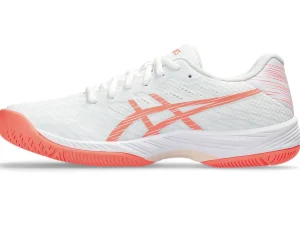 ASICS Tennisschoenen | Tennis>GEL-GAME 9 White/Sun Coral