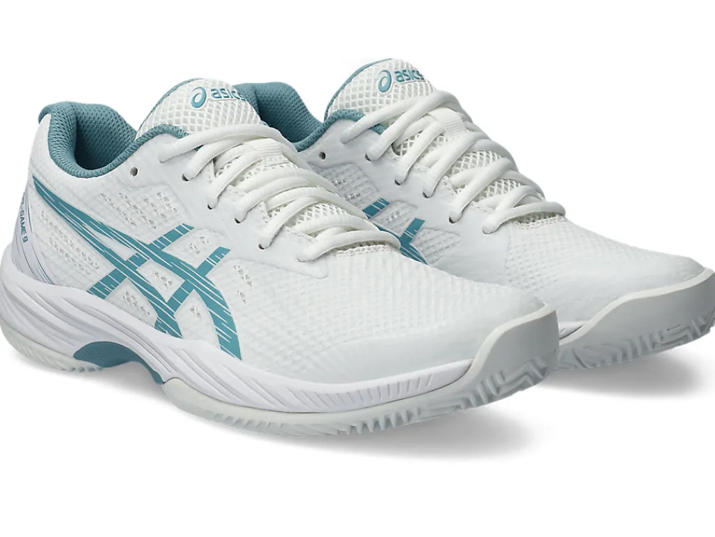 gelgame__clayoc_1-3.webp ASICS Tennisschoenen | Tennis>GEL-GAME 9 CLAY/OC White/Gris Blue