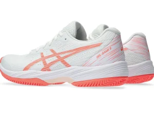 ASICS Tennisschoenen | Tennis>GEL-GAME 9 CLAY/OC White/Sun Coral