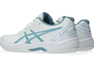 ASICS Tennisschoenen | Tennis>GEL-GAME 9 CLAY/OC White/Gris Blue