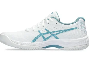 ASICS Tennisschoenen | Tennis>GEL-GAME 9 CLAY/OC White/Gris Blue