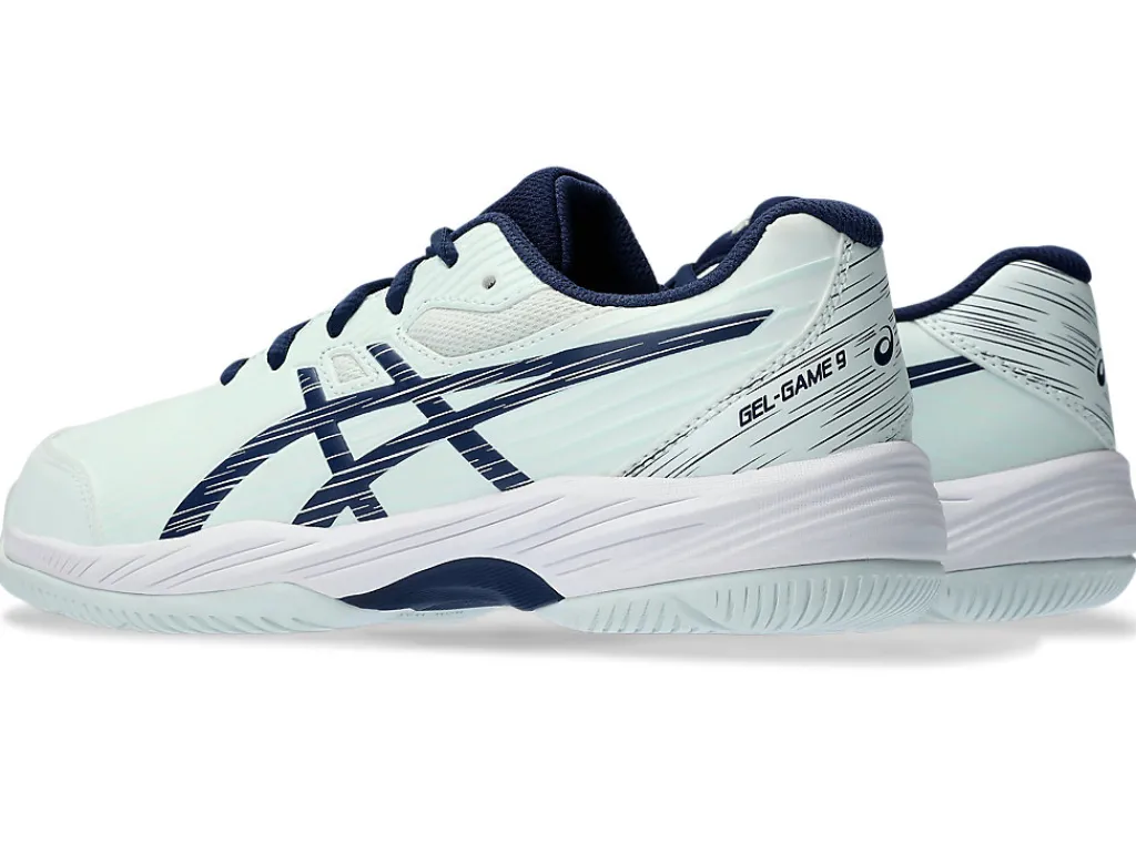 gelgame__gs_2.webp ASICS Tennisschoenen | Tennis>GEL-GAME 9 GS Pale Mint/Blue Expanse