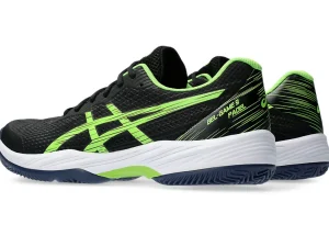ASICS Padel | Padel>GEL-GAME 9 PADEL Black/Electric Lime
