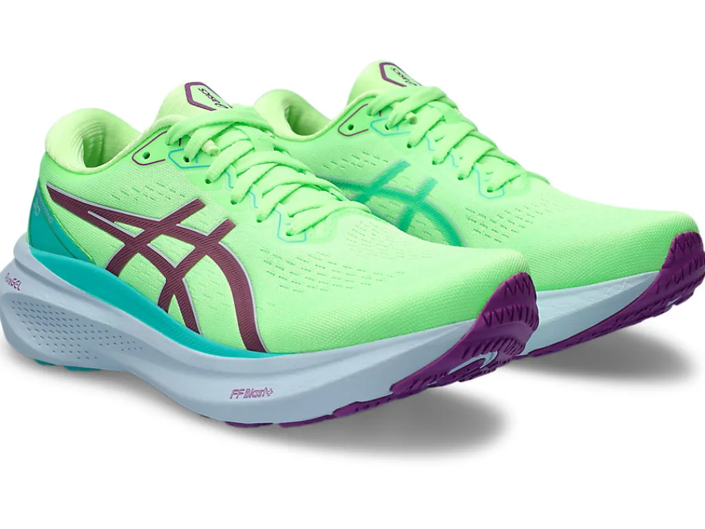 gelkayano__1-3.webp ASICS GEL-KAYANO™ | Hardloopschoenen>GEL-KAYANO 30 Lite Show/Illuminate Green