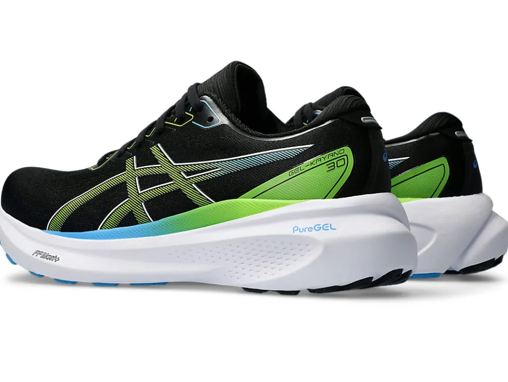 gelkayano__2-27.webp ASICS GEL-KAYANO™ | Hardloopschoenen>GEL-KAYANO 30 Black/Electric Lime