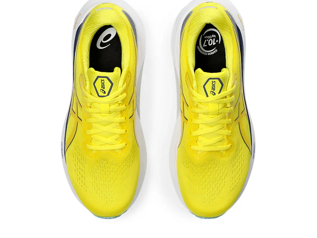 gelkayano__5-11.webp ASICS GEL-KAYANO™ | Hardloopschoenen>GEL-KAYANO 30 Bright Yellow/Blue Expanse