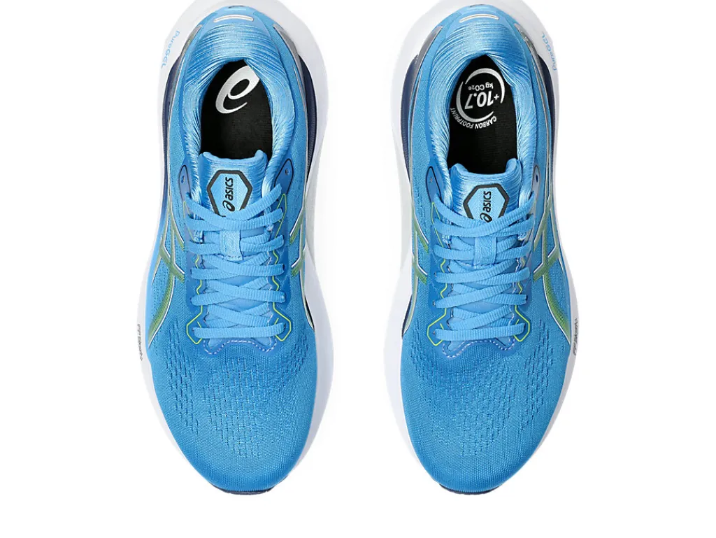 gelkayano__5-19.webp ASICS GEL-KAYANO™ | Hardloopschoenen>GEL-KAYANO 30 Waterscape/Electric Lime