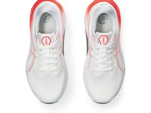 ASICS GEL-KAYANO™ | Hardloopschoenen>GEL-KAYANO 30 White/Sunrise Red