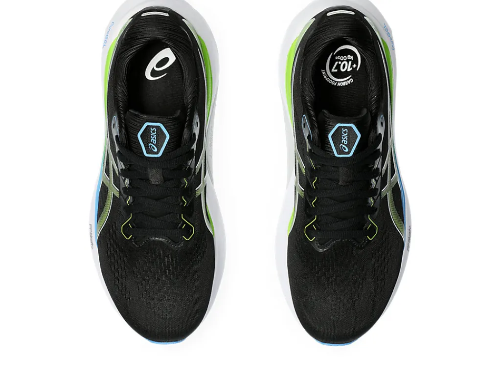 gelkayano__5-27.webp ASICS GEL-KAYANO™ | Hardloopschoenen>GEL-KAYANO 30 Black/Electric Lime