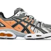 ASICS Sportstyle | GEL-NIMBUS 9>GEL-NIMBUS 9 Sheet Rock/Orange Lily