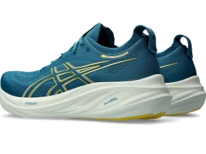 ASICS GEL-NIMBUS™ | Hardloopschoenen>GEL-NIMBUS 26 Evening Teal/Light Mustard