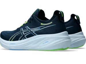 ASICS Hardloopschoenen | Hardlopen>GEL-NIMBUS 26 French Blue/Electric Lime