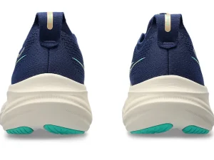 ASICS GEL-NIMBUS™ | Hardloopschoenen>GEL-NIMBUS 26 Blue Expanse/Aurora Green