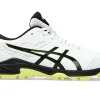 ASICS Hockey | Schoenen>GEL-PEAKE 2 White/Glow Yellow