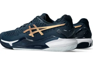 ASICS GEL-RESOLUTION™ | Tennisschoenen>GEL-RESOLUTION 9 CLAY French Blue/Pure Gold