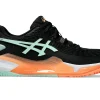 ASICS Padel | Padel>GEL-RESOLUTION 9 PADEL Black/Mint Tint