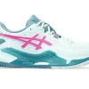 ASICS Padel | Padel>GEL-RESOLUTION 9 PADEL Soothing Sea/Hot Pink