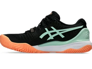 ASICS Padel | Padel>GEL-RESOLUTION 9 PADEL Black/Mint Tint