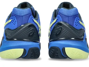 ASICS Padel | Padel>GEL-RESOLUTION 9 PADEL Illusion Blue/Glow Yellow