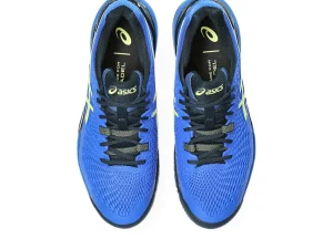 ASICS Padel | Padel>GEL-RESOLUTION 9 PADEL Illusion Blue/Glow Yellow