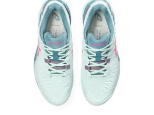 ASICS Padel | Padel>GEL-RESOLUTION 9 PADEL Soothing Sea/Hot Pink