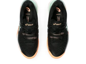 ASICS Padel | Padel>GEL-RESOLUTION 9 PADEL Black/Mint Tint