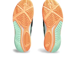 ASICS Padel | Padel>GEL-RESOLUTION 9 PADEL Black/Mint Tint