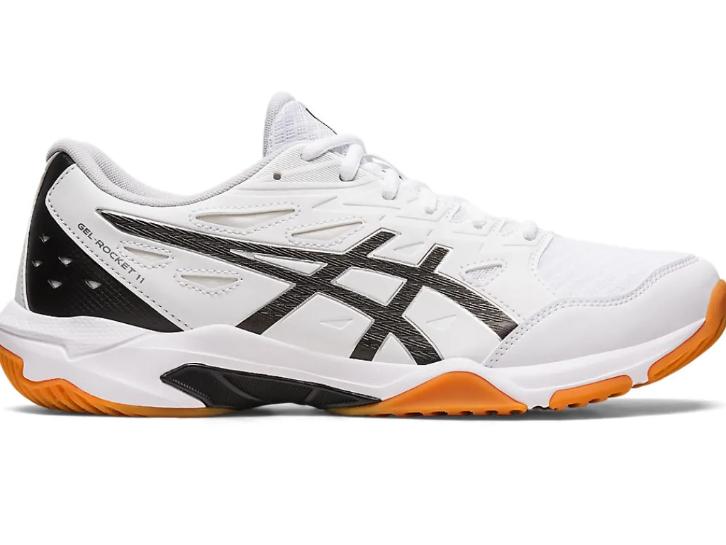 gelrocket__0-7.webp ASICS Netbal | Squash & badminton>GEL-ROCKET 11 White/Pure Silver
