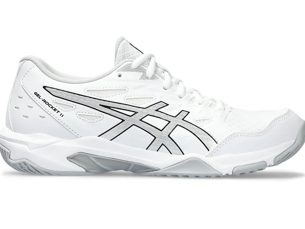 gelrocket__0-8.webp ASICS Netbal | Squash & badminton>GEL-ROCKET 11 White/Pure Silver