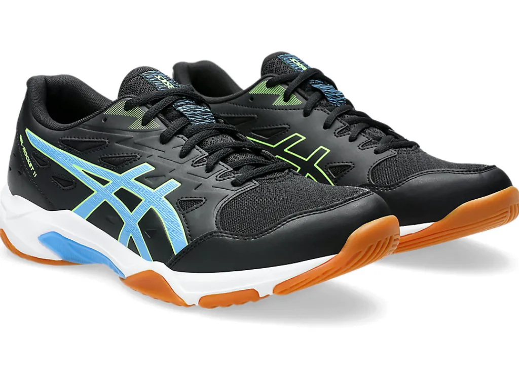 gelrocket__1-2.webp ASICS Squash & badminton | Handbal>GEL-ROCKET 11 Black/Waterscape