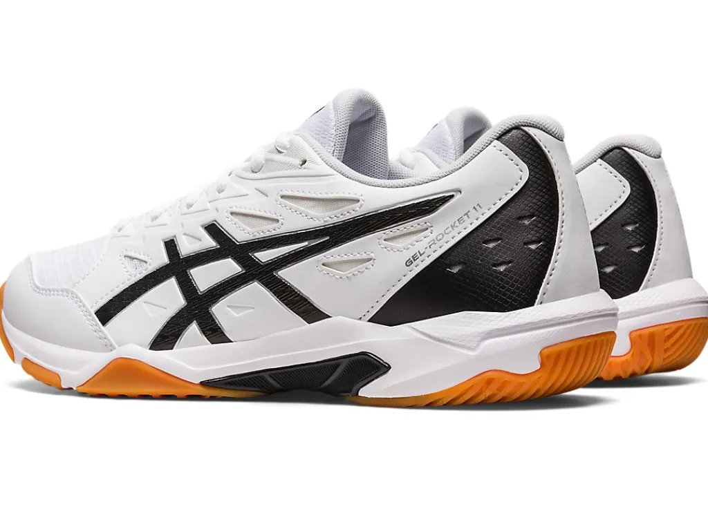 gelrocket__2-7.webp ASICS Netbal | Squash & badminton>GEL-ROCKET 11 White/Pure Silver