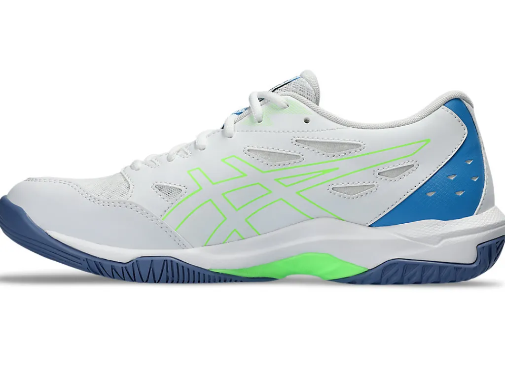 gelrocket__3-3.webp ASICS Squash & badminton | Handbal>GEL-ROCKET 11 White/Lime Burst