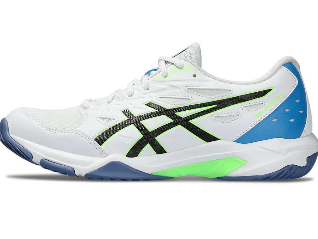 gelrocket__7-3.webp ASICS Squash & badminton | Handbal>GEL-ROCKET 11 White/Lime Burst