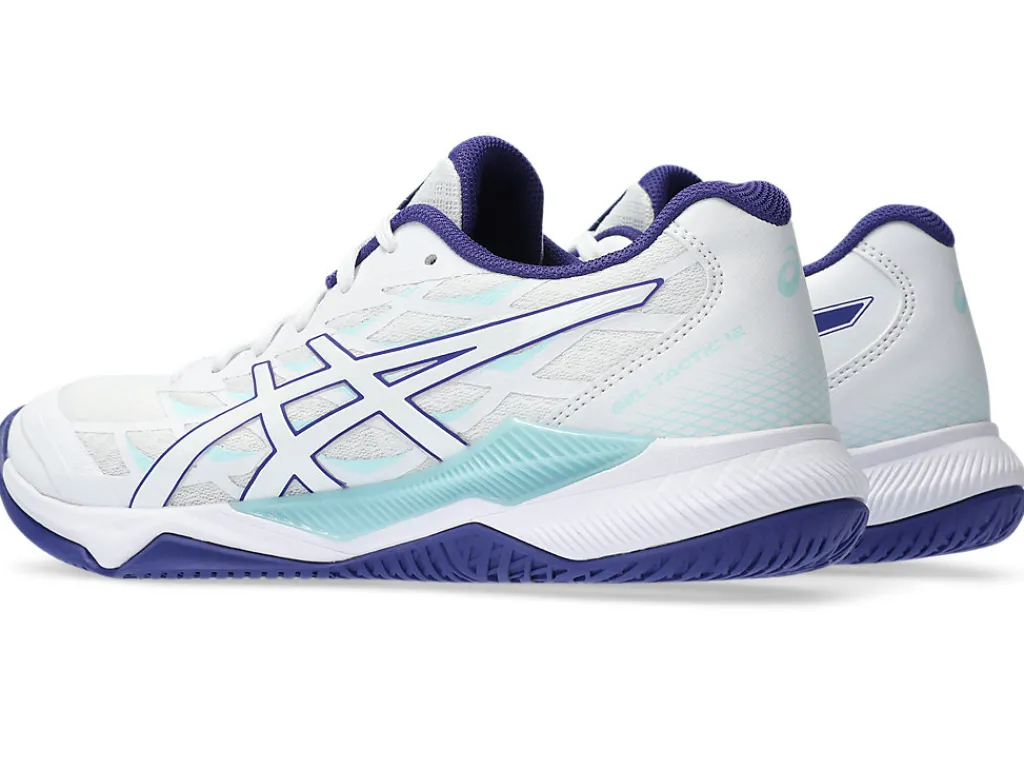 geltactic__2-3.webp ASICS Netbal | Squash & badminton>GEL-TACTIC 12 White/Eggplant