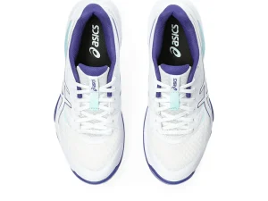 ASICS Netbal | Squash & badminton>GEL-TACTIC 12 White/Eggplant