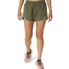 ASICS Kleding | Hardlopen>ICON 4IN SHORT Mantle Green